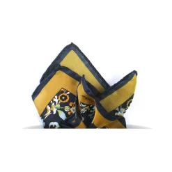 Revested Milano - Alchimist - Tivano - Pocket Square - Artisan Silk Foulard - Handmade in Italy - Avvenice