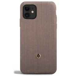 Revested Milano - Gentleman - Azure - iPhone 11 Case - Apple - Artisan Wool Cover - Avvenice