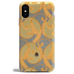 Revested Milano - Gold of Florence - iPhone XS Max Case - Apple - Artisan Silk Cover - Avvenice
