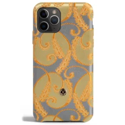 Revested Milano - Gold of Florence - iPhone 11 Pro Case - Apple - Artisan Silk Cover - Avvenice