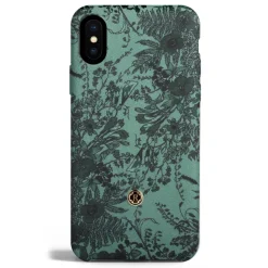 Revested Milano - Jardin - Sage - iPhone X / XS Case - Apple - Artisan Silk Cover - Avvenice