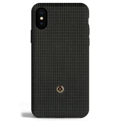 Revested Milano - Mascagni Black - iPhone X / XS Case - Apple - Artisan Wool Cover - Avvenice