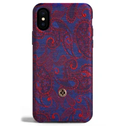 Revested Milano - Paisley - iPhone X / XS Case - Apple - Artisan Silk Cover - Avvenice