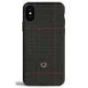 Revested Milano - Prince of Wales - Ametista - iPhone X / XS Case - Apple - Artisan Wool Cover - Avvenice
