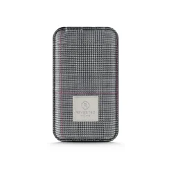 Revested Milano - Prince of Wales - Power Bank - 4000 mAh - iPhone - Apple - Samsung - Artisan Fabric Cover - Avvenice