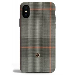 Revested Milano - Prince of Wales - Taormina - iPhone XS Max Case - Apple - Artisan Wool Cover - Avvenice