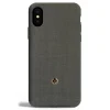 Revested Milano - Titanium - iPhone X / XS Case - Apple - Artisan Wool Cover - Avvenice