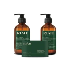Riàh Sicilia - Treatment Package - Eucalyptus + Wild Fennel from Organic Farming - Made in Sicily Italy - Avvenice