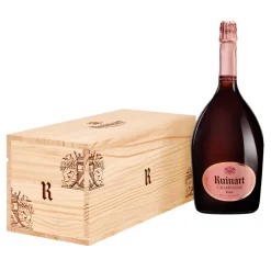Ruinart Champagne 1729 - Rosé - Jéroboam - Wood Box - Chardonnay - Luxury Limited Edition - 3 l - Avvenice