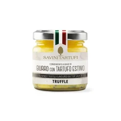 Savini Tartufi - Butter Condiment Based with Summer Truffle - Tricolor Line - Truffle Excellence - 80 g - Avvenice