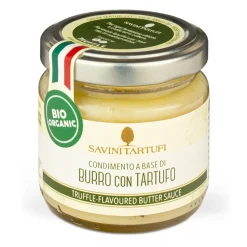 Savini Tartufi - Organic Butter Seasoning with Summer Truffle - Tartufai Bio - Organic Truffle Line - Truffle Excellence - 80 g - Avvenice