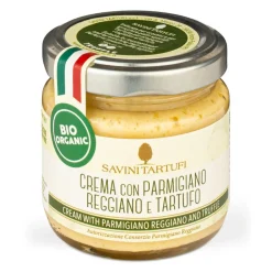 Savini Tartufi - Organic Parmigiano Reggiano Truffle Cream - Tartufai Bio - Organic Truffle Line - Truffle Excellence - 90 g - Avvenice
