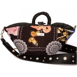 SicuLAB - Coffa Piccanti - Sicilian Artisan Handbag - Sicilian Coffa - Luxury High Quality Handicraft Bag - Avvenice