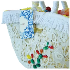 SicuLAB - Coffa Wedding - Sicilian Artisan Handbag - Sicilian Coffa - Luxury High Quality Handicraft Bag - Avvenice