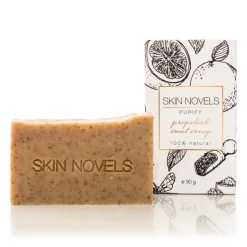 Skin Novels - Purify - Natural Soap with Propolis & Sweet Orange - 100 % Natural Handmade Soap - Avvenice