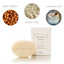 Skin Novels - The Innocent - Natural Hypoallergenic Soap for Babies / Sensitive Skin - 100 % Natural Handmade Soap - Avvenice