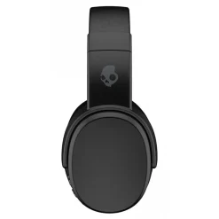 Skullcandy - Crusher - Black - Bluetooth Wireless Over-Ear Headphones with Microphone - Noise Isolating Memory Foam - Avvenice