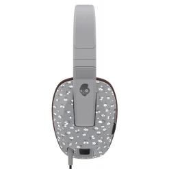Skullcandy - Crusher - Floral / Grey - Over-Ear Headphones with Microphone and Noise Isolating - Avvenice