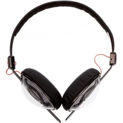 Skullcandy - Knockout - Clear / Coral - Women's Wireless On-Ear Headphones with Microphone with Supreme Sound - Avvenice