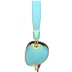 Skullcandy - Knockout - Smoked Purple / Gold - Women's Wireless On-Ear Headphones with Microphone with Supreme Sound - Avvenice