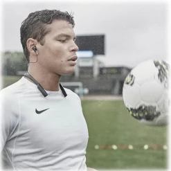 Skullcandy - Method BT Sport - Navy / Blue - Bluetooth Wireless Sweat-Resistant Sport Earbuds with Microphone - Neck Collar - Avvenice