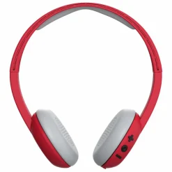 Skullcandy - Uproar - Famed Red / Black - Bluetooth Wireless On-Ear Headphones with Microphone, Supreme Sound and Powerful Bass - Avvenice