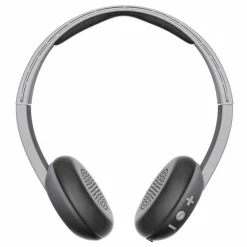 Skullcandy - Uproar - Street Gray - Bluetooth Wireless On-Ear Headphones with Microphone, Supreme Sound and Powerful Bass - Avvenice