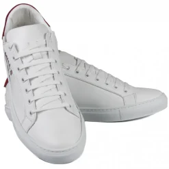 Snob Sneakers - Beverly Hills, what else? by Yo-Yo - White Leather - Handmade in Italy - Luxury Exclusive Collection - Avvenice