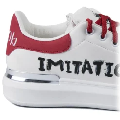 Snob Sneakers - Dilemma By Ludovica - Sneakers - White Leather - Handmade in Italy - Luxury Exclusive Collection - Avvenice