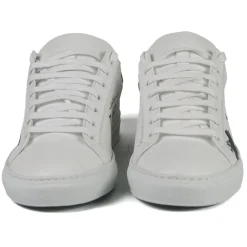 Snob Sneakers - I Love L.A. By Yo-Yo - Sneakers - White Leather - Handmade in Italy - Luxury Exclusive Collection - Avvenice