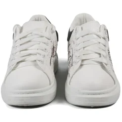 Snob Sneakers - La Vie En Roses By Veronica Moon - Sneakers - White Leather - Handmade in Italy - Luxury Exclusive Collection - Avvenice