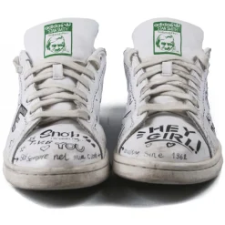 Snob Sneakers - Love Is Like Oxygen By XK - White Leather - Handmade in Italy - Luxury Exclusive Collection - Avvenice