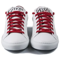 Snob Sneakers - Royal Pop By Veronica Moon - Sneakers - White Leather - Handmade in Italy - Luxury Exclusive Collection - Avvenice