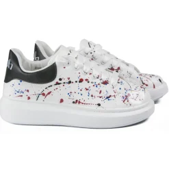 Snob Sneakers - True Colors By Veronica Moon - Sneakers - White Leather - Handmade in Italy - Luxury Exclusive Collection - Avvenice