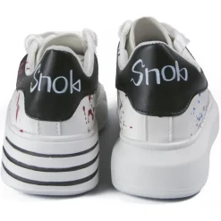 Snob Sneakers - True Colors By Veronica Moon - Sneakers - White Leather - Handmade in Italy - Luxury Exclusive Collection - Avvenice