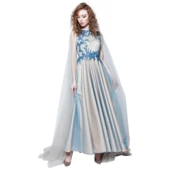 Sofia Provera - Azzurra - Dress - Luxury Exclusive Collection - Haute Couture Made in Italy - Luxury High Quality Dress - Avvenice