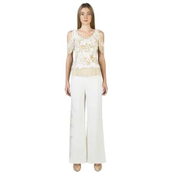 Sofia Provera - Daniela - Pants - Luxury Exclusive Collection - Haute Couture Made in Italy - Luxury High Quality Dress - Avvenice