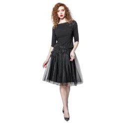 Sofia Provera - Onice Skirt - Dress - Luxury Exclusive Collection - Haute Couture Made in Italy - Luxury High Quality Dress - Avvenice