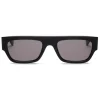Stella McCartney - Black Square Sunglasses with Monogram - Nero - Sunglasses - Stella McCartney Eyewear - Avvenice