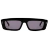 Stella McCartney - Glossy Black Square Sunglasses - Black - Sunglasses - Stella McCartney Eyewear - Avvenice