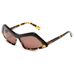 Stella McCartney - Havana Rectangular Sunglasses - Havana - Sunglasses - Stella McCartney Eyewear - Avvenice
