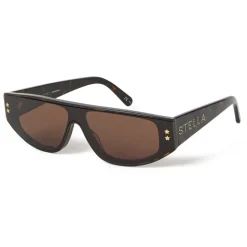 Stella McCartney - Havana Square Sunglasses - Havana - Sunglasses - Stella McCartney Eyewear - Avvenice