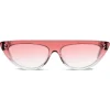 Stella McCartney - Shiny Transparent Round Sunglasses - Pink - Sunglasses - Stella McCartney Eyewear - Avvenice