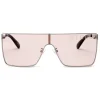 Stella McCartney - Square Silver Sunglasses - Silver Pink - Sunglasses - Stella McCartney Eyewear - Avvenice