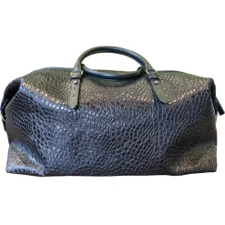 Suèi - Bag of Calf Leather - Black - Handmade in Italy - Luxury Exclusive Collection - Avvenice