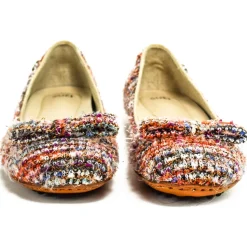 Suèi - Ballerina Multicolor with Car Shoes Sole - Handmade in Italy - Luxury Exclusive Collection - Avvenice