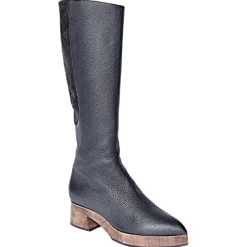 Suèi - Black Boots with Rhinestone Rooster - Black - Dark Brown - Handmade in Italy - Luxury Exclusive Collection - Avvenice