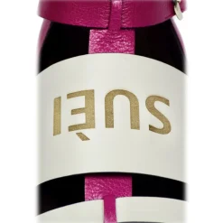 Suèi - Fuxia Sandals with Logo - White - Fuxia - Handmade in Italy - Luxury Exclusive Collection - Avvenice