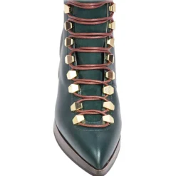 Suèi - High Lace-Ups Boots with Fur Details - Handmade in Italy - Luxury Exclusive Collection - Avvenice