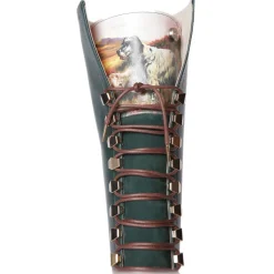 Suèi - High Lace-ups Boots with Setters Art Printing - Handmade in Italy - Luxury Exclusion Collection - Avvenice